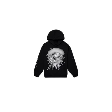 Sp5der OG W3b H00die Black